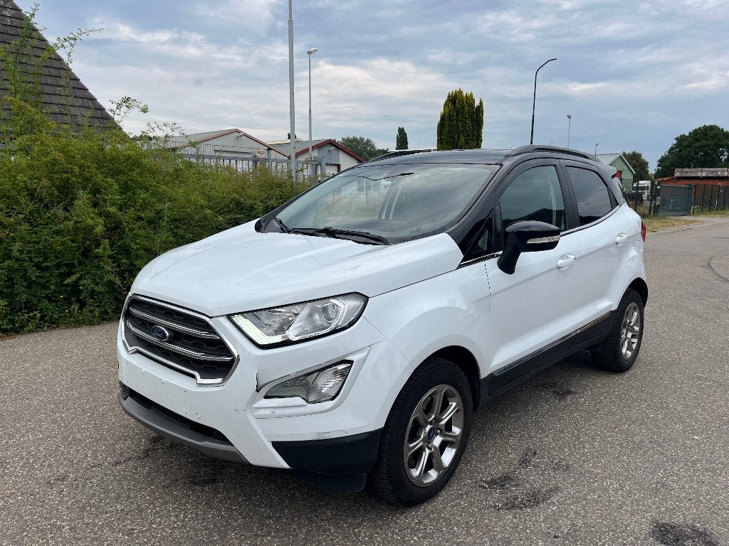 Ford EcoSport Titanium Automaat | 65dkm | Schade, Zilver of Grijs, 998 cc, Benzine, Ophalen