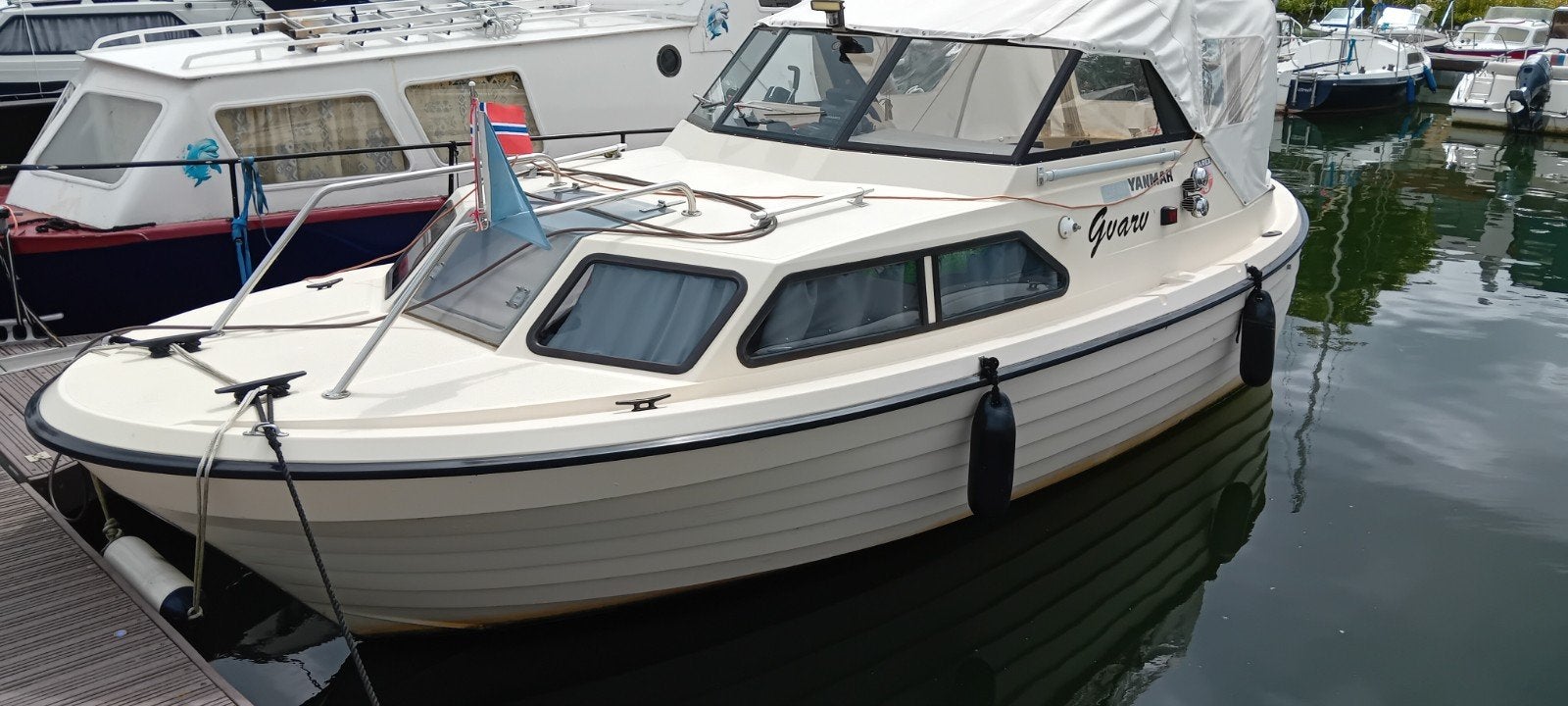 COMPLETE NOORSE SPITSGATTER 650, Watersport en Boten, Motorboten en Motorjachten, Diesel, Boegschroef, Koelkast, Toilet, Spitsgatter