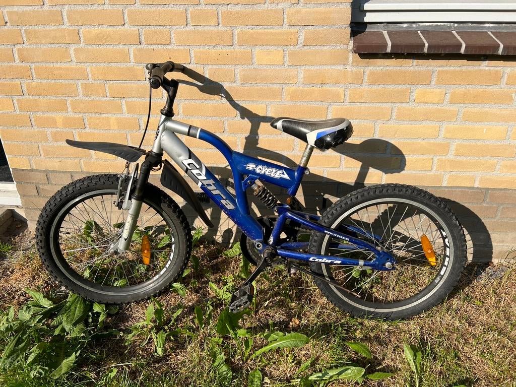 2Cycle Cobra Crossfiets Kinderfiets MTB 20 Inch Blauw, Ophalen, Gebruikt, Staal, 16 tot 20 inch