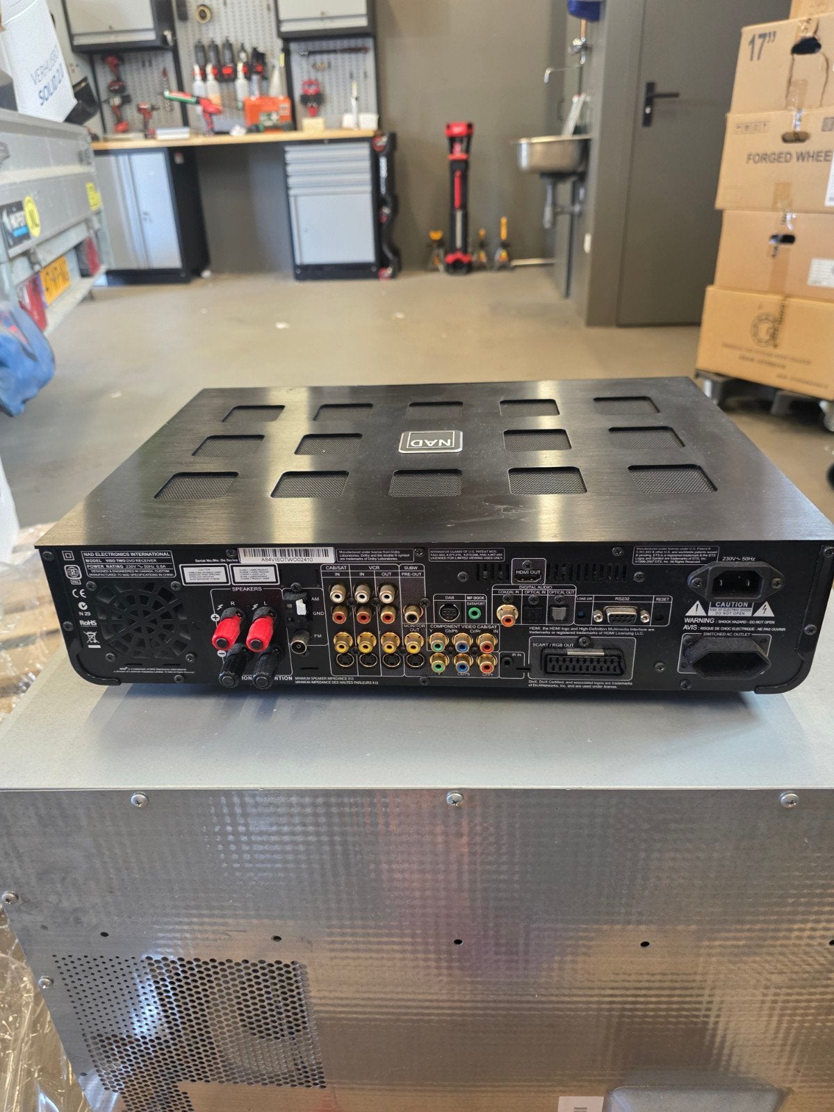 NAD Vision Two Receiver - Hoogwaardige AV-ervaring, Audio, Tv en Foto, 60 tot 120 watt, Ophalen, Overige merken, Gebruikt