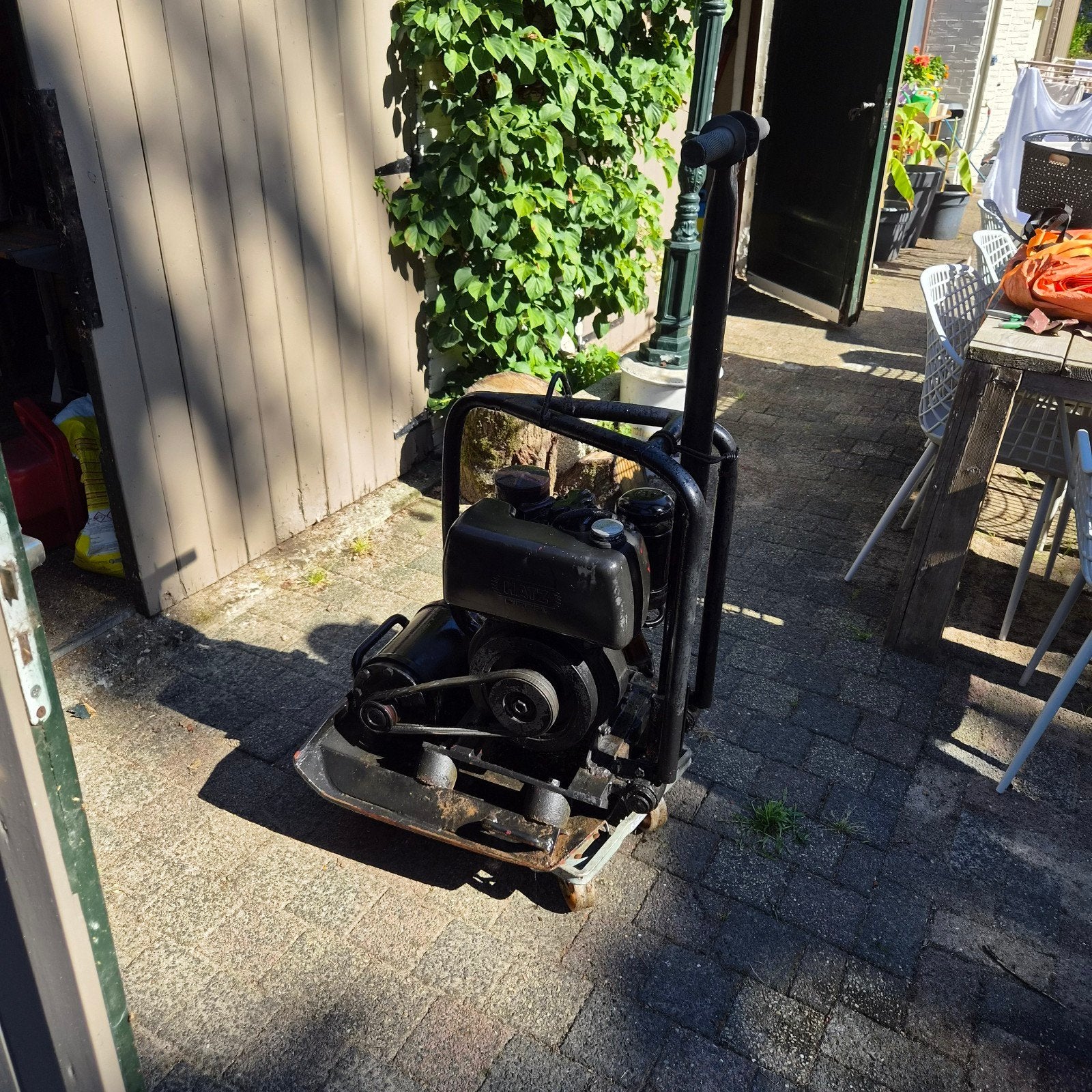 Hatz/revo  3500 Diesel Trilplaat - Krachtige Grondverdichter, Ophalen