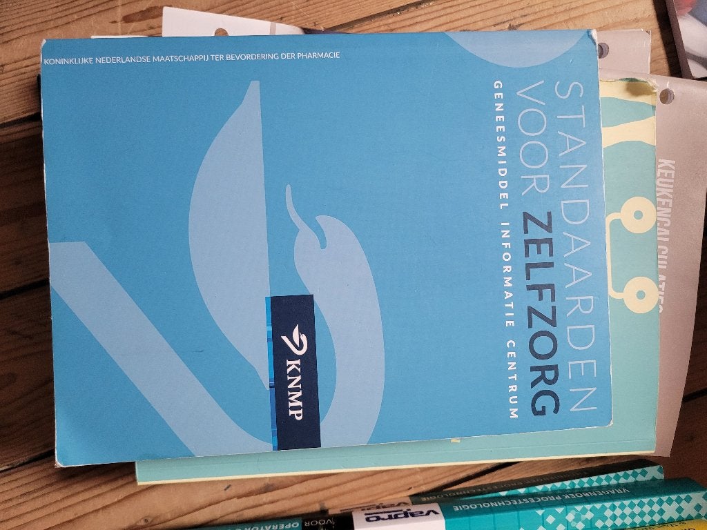 Standaarden voor zelfzorg, Ophalen of Verzenden, Beta, Zo goed als nieuw, MBO
