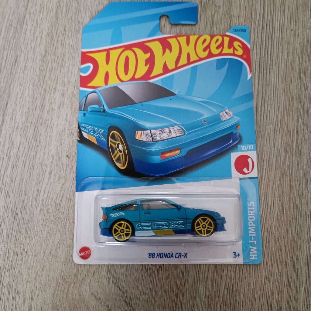 hot wheels 1988 honda cr-x hw j-imports, Ophalen of Verzenden, Nieuw, Auto