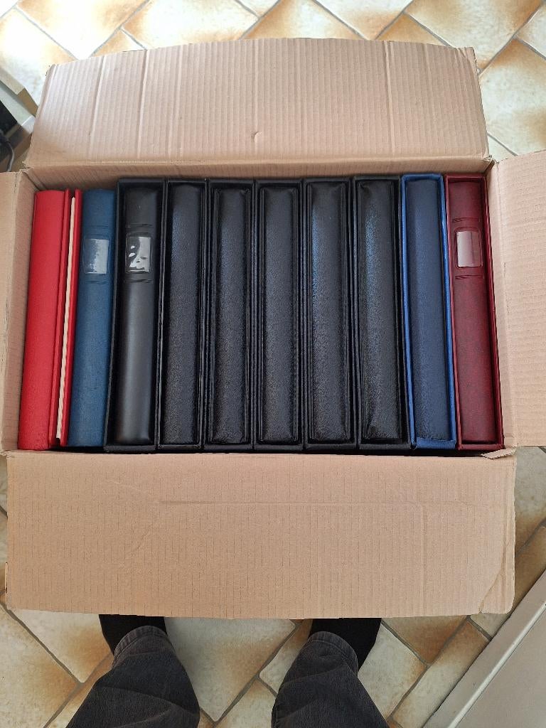 zeer mooie voordruk albums safe & lindner, Postzegels en Munten, Postzegels | Toebehoren, Ophalen of Verzenden, Verzamelalbum