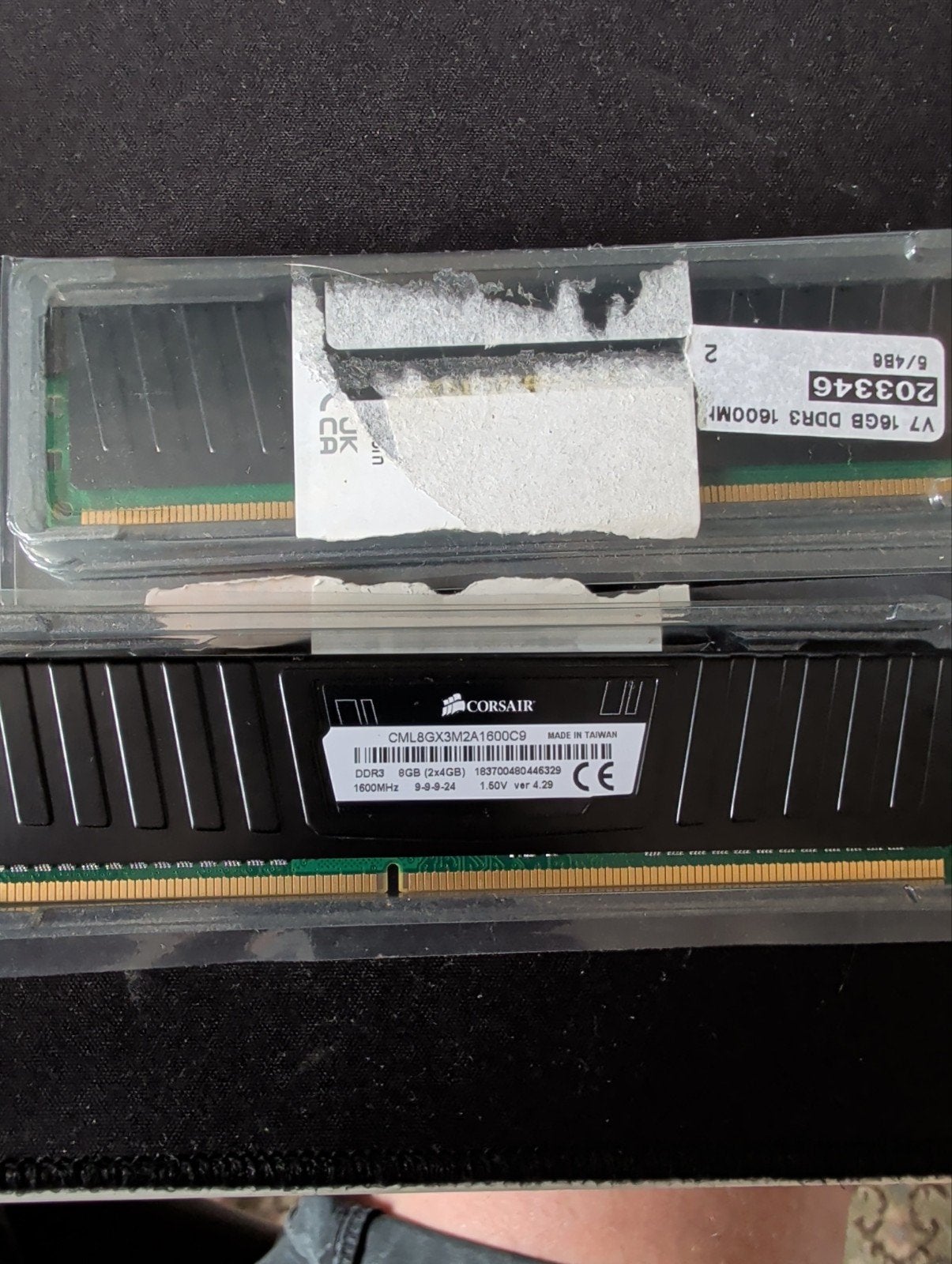 Corsair Vengeance LP 8GB (2x4GB) DDR3 1600MHz Werkgeheugen, Gebruikt, Server, 8 GB, DDR3