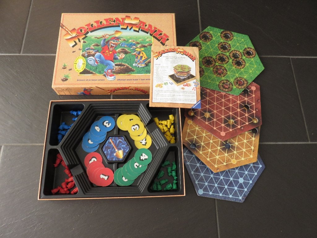 Mollenmania, Graven of je leven ervan afhangt, van 8-99 jaar, Ophalen of Verzenden, Gebruikt