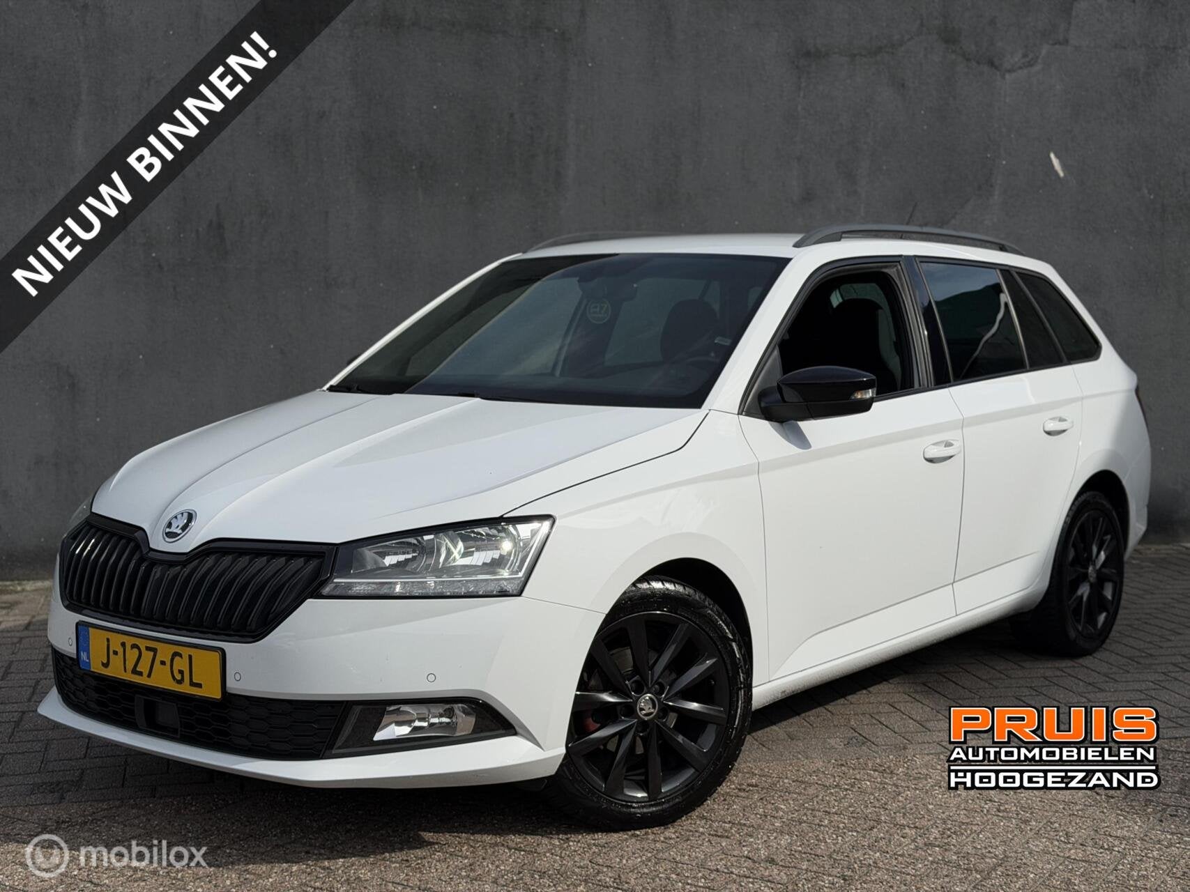 Skoda Fabia Combi 1.0 TSI SPORT -STOELV-CLIMA- *INRUIL MOGE, Voorwielaandrijving, Gebruikt, Euro 6, 95 pk