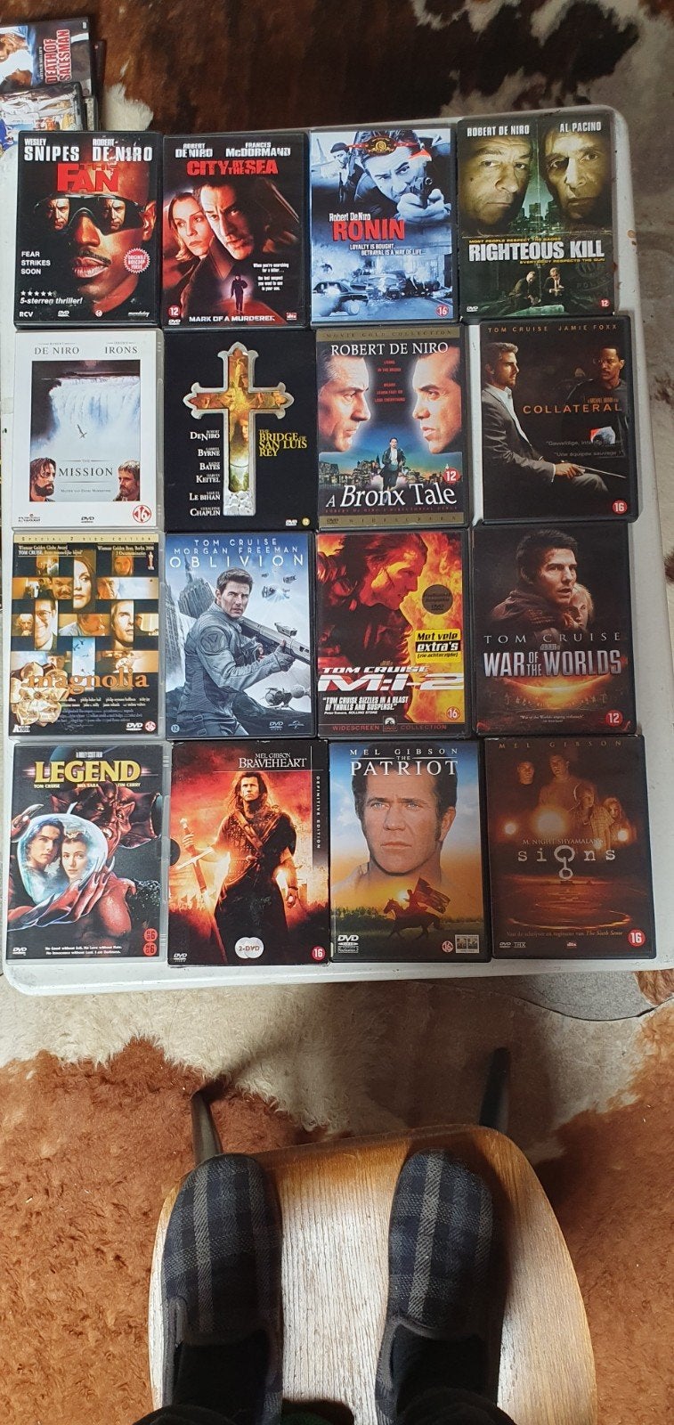 64 DVD'S bekende acteurs, Hobby en Vrije tijd, Ophalen of Verzenden
