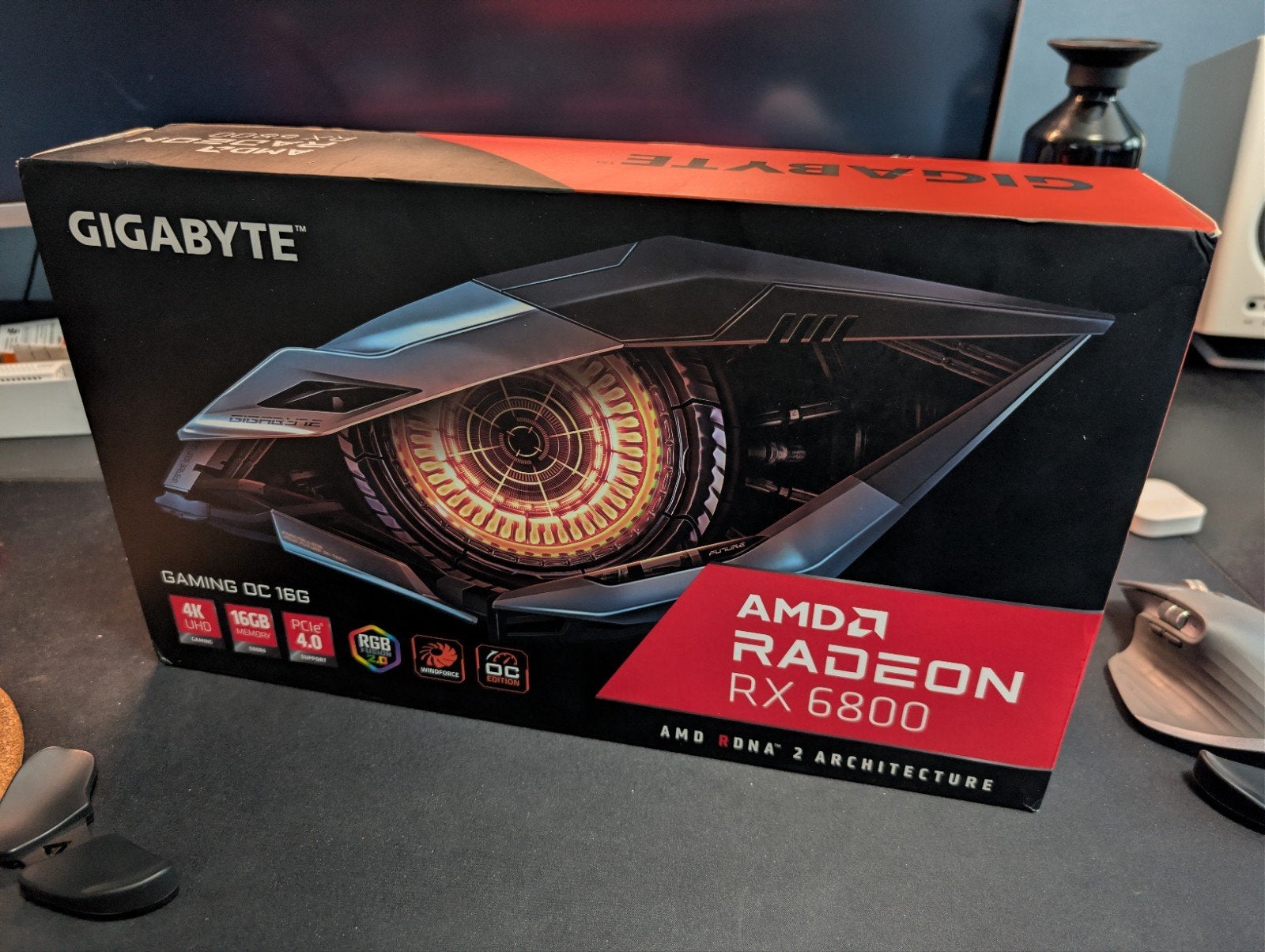 Gigabyte AMD Radeon RX 6800 Gaming OC 16GB Videokaart, Computers en Software, AMD, GDDR6, PCI-Express 4, Ophalen of Verzenden