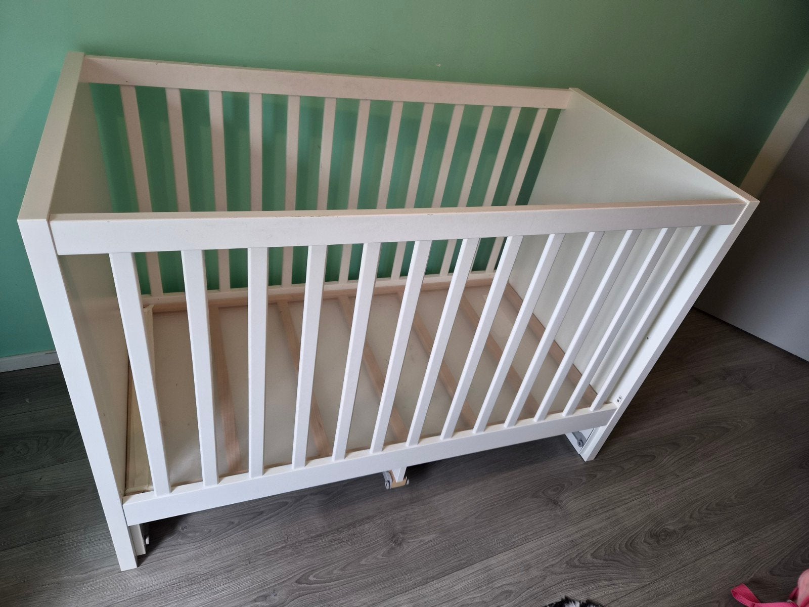 Ikea baby bed /  Ledikant incl. super nette aerosleep Matras, Ophalen, Gebruikt, Ledikant