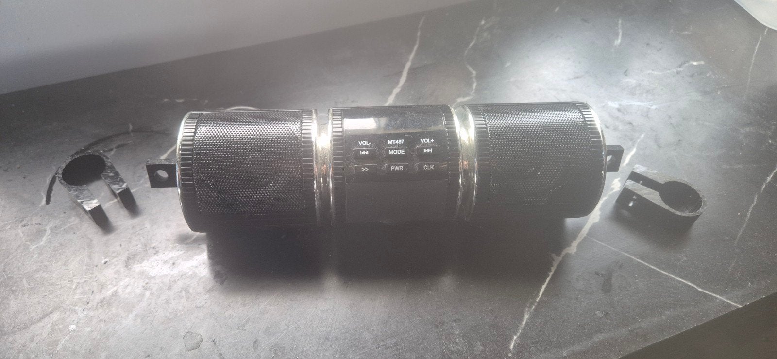 Motorfiets Audio Systeem - Waterdicht Bluetooth Speakers, Motoren, Ophalen of Verzenden, Zo goed als nieuw