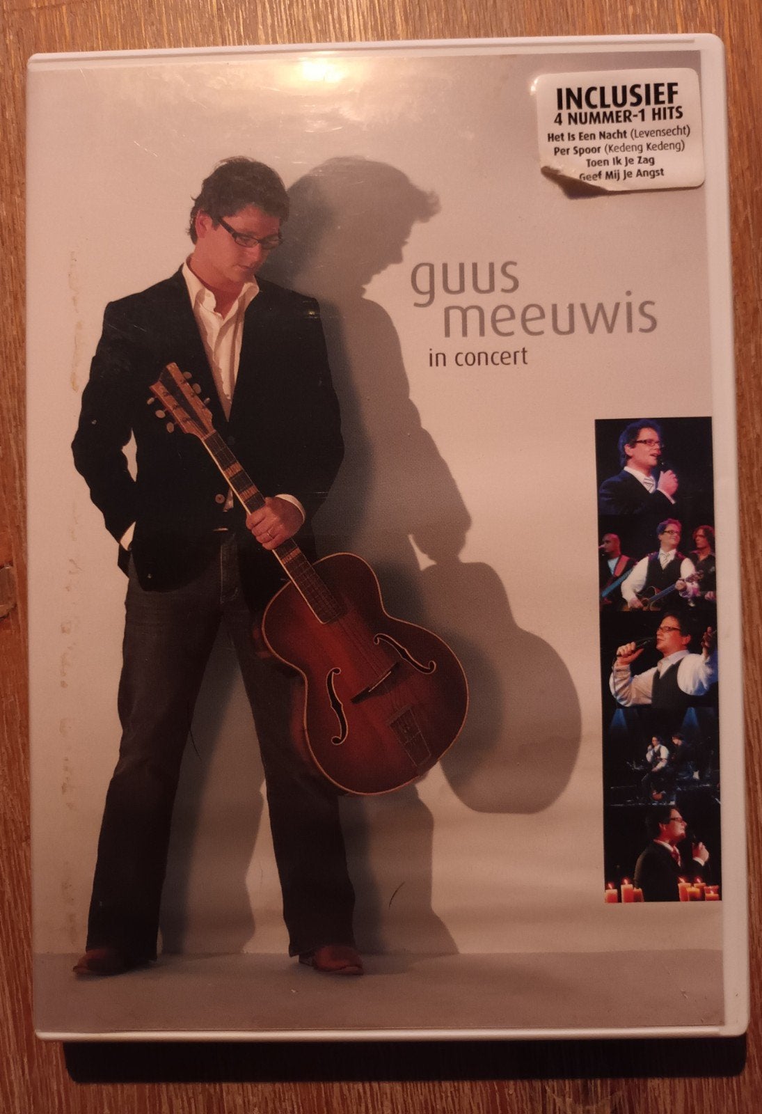 Guus Meeuwis DVD in concert, Alle leeftijden, Ophalen of Verzenden, Zo goed als nieuw, Nederlands