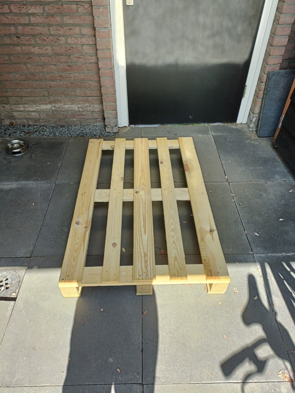 Gratis - Houten Pallet, Doe-het-zelf en Verbouw, Hout en Planken, Ophalen, 50 mm of meer, Minder dan 200 cm, Vuren