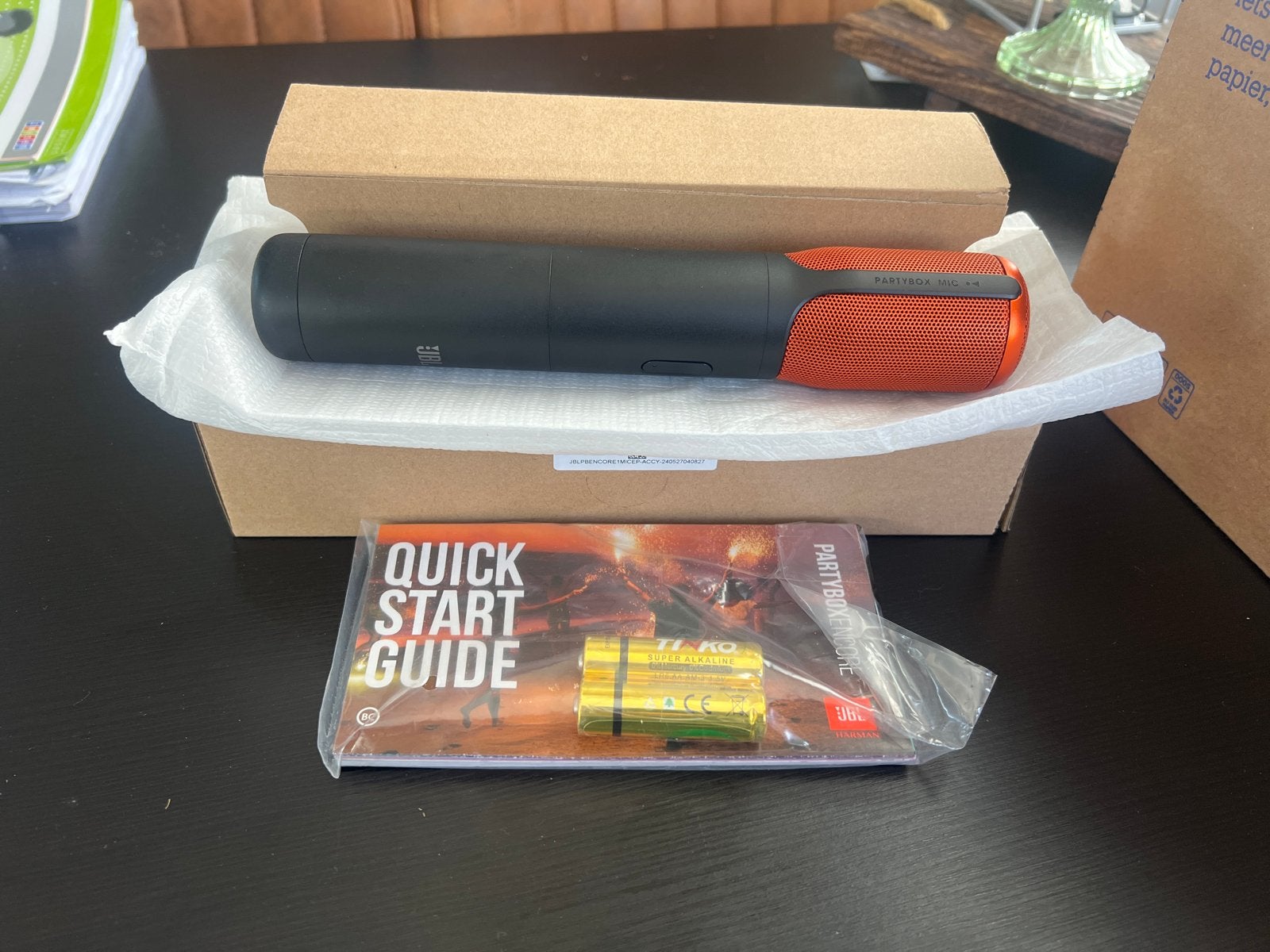 JBL PartyBox Microfoon - Draadloos en Nieuw, Ophalen, Nieuw, Zangmicrofoon, Draadloos