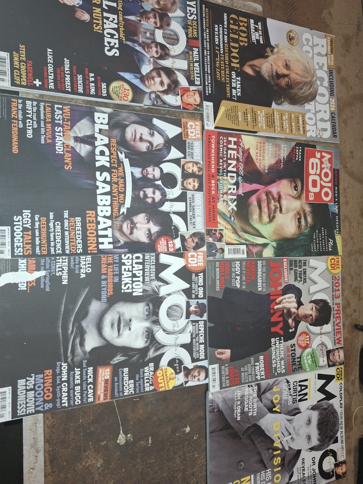 Muziekbladen Collectie: Mojo, Record Collector, Q, Ophalen of Verzenden, Gelezen, Muziek, Film of Tv