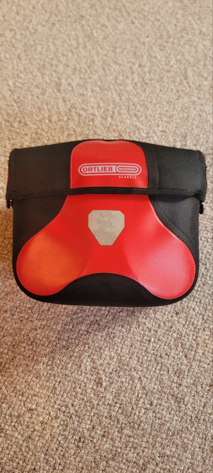 Ortlieb Classic Stuurtas - Zwart/Rood, Ophalen of Verzenden, Zo goed als nieuw, Ortlieb