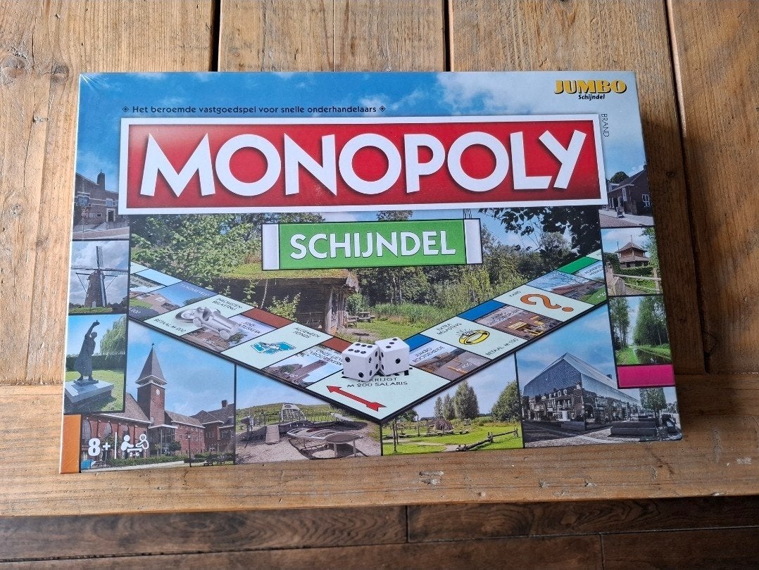 Monopoly Schijndel - Splinternieuw in sealverpakking, Hobby en Vrije tijd, Gezelschapsspellen | Bordspellen, Ophalen, Nieuw, Jumbo