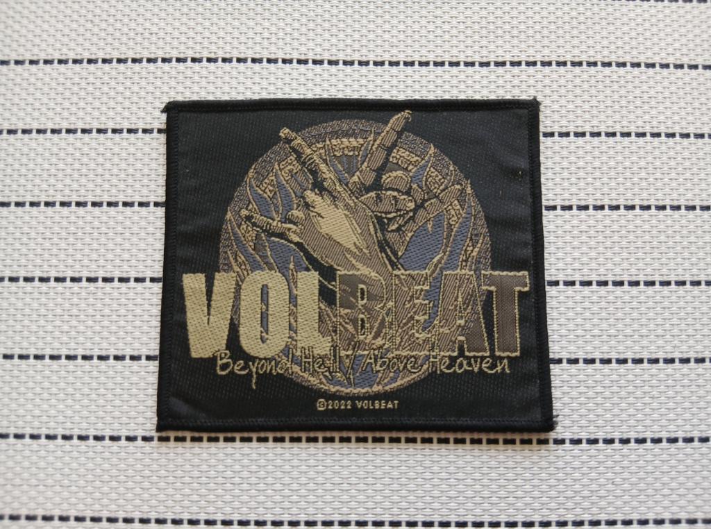 Volbeat zeer  mooie en nieuwe beyond hell patch v129, Verzenden, Nieuw, Kleding
