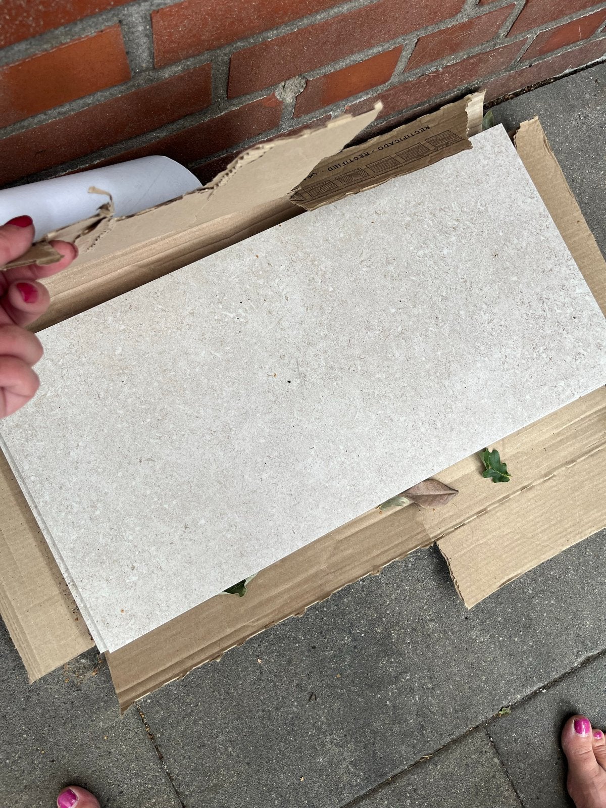 5 tegels 30x60 cm - Nieuw, Ophalen, 60 cm of meer, Keramiek, Nieuw