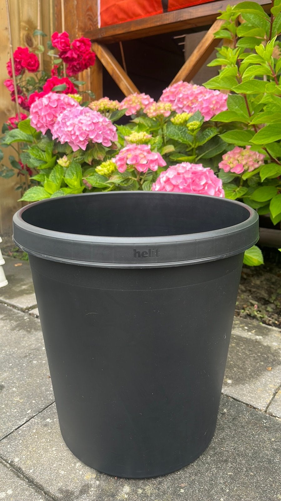Helit 18 liter prullenbakken. Ideaal als bloempot. 100 stuks, Ophalen of Verzenden, Kweekbak