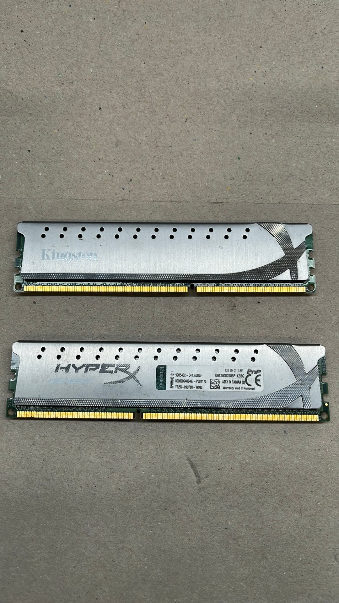 Kingston HyperX 8GB DDR3-1600 RAM Kit, Kingston HyperX, DDR3, Ophalen of Verzenden, Zo goed als nieuw
