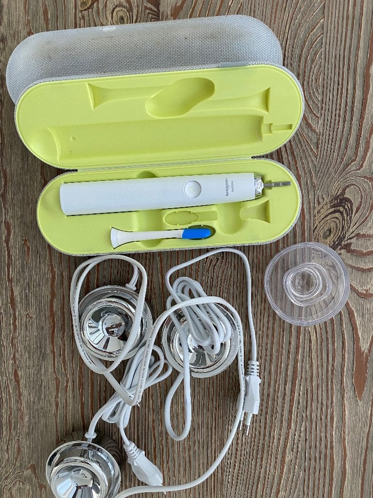 Elektrische tandenborstel, Ophalen, Gebruikt, Tandenborstel