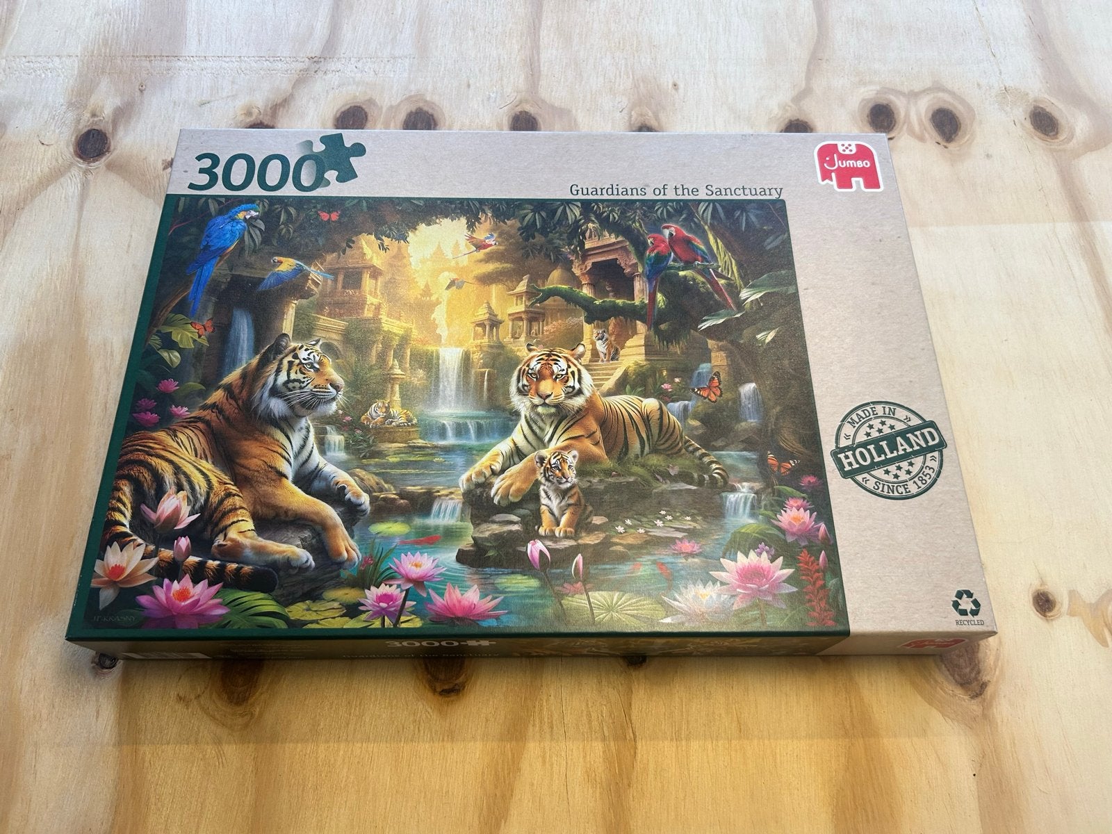 Jumbo Legpuzzel 3000 stukjes - Guardians of the Sanctuary, Ophalen, Meer dan 1500 stukjes, Zo goed als nieuw, Legpuzzel