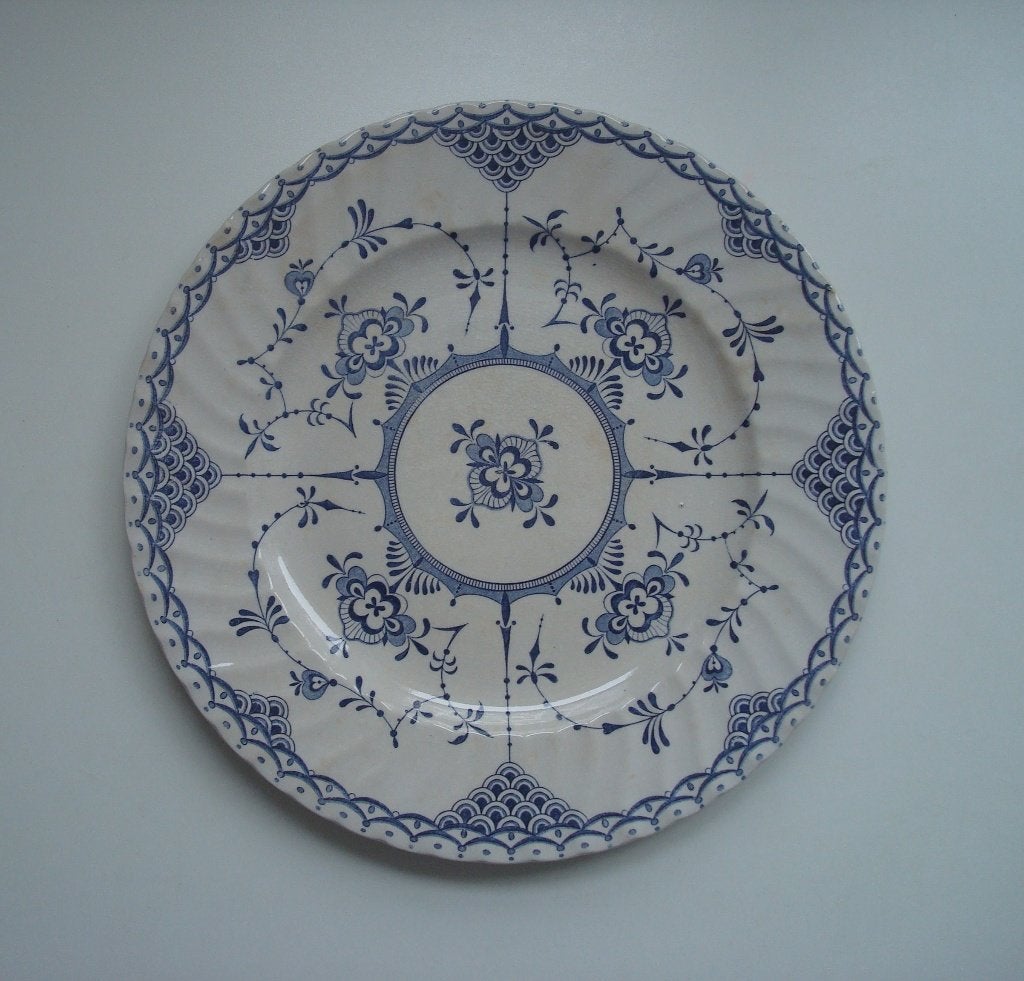 Vintage groot bord Ironstone Copenhagen 26 cm, jaren 50/60, Ophalen