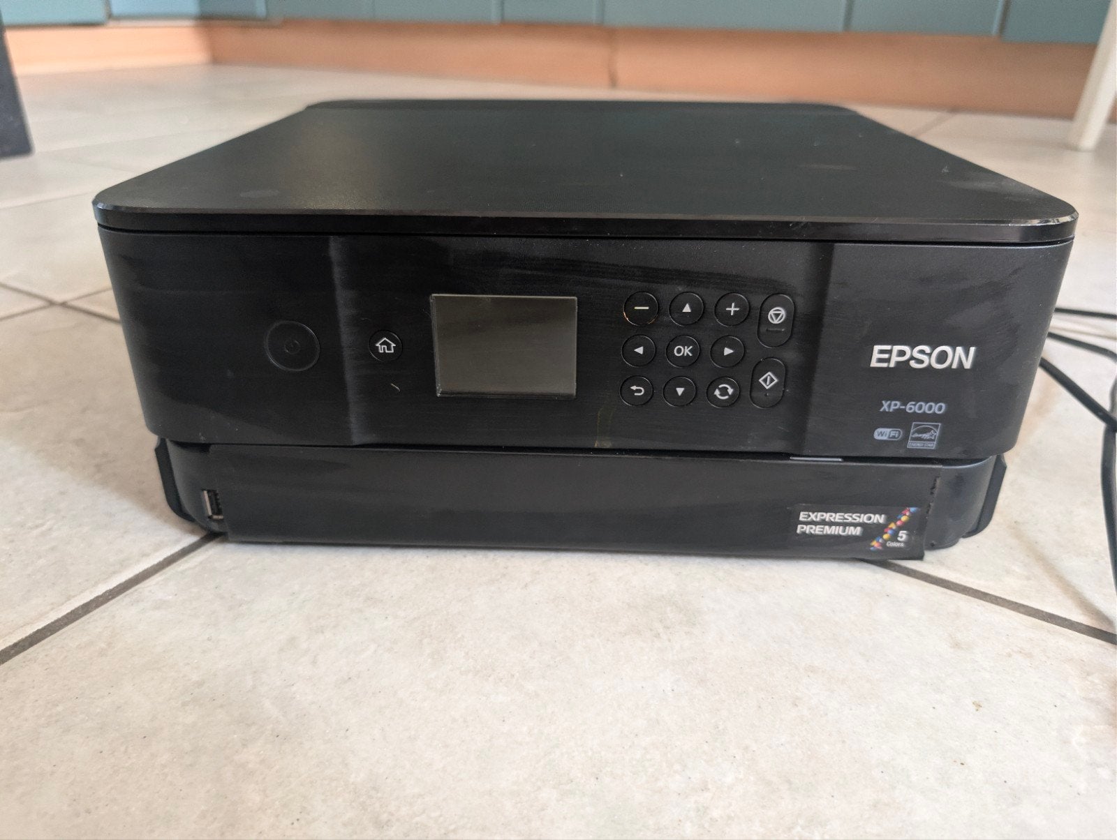 Epson XP-6000 All-in-One printer met hervulbare cartridges, Computers en Software, Printers, Ophalen of Verzenden, Zo goed als nieuw