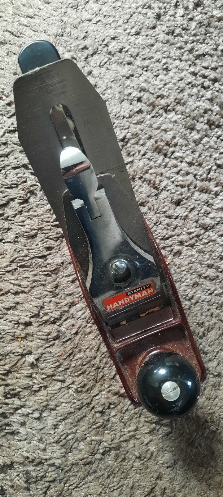 Stanley H1204C Handyman Schaaf - Vintage Houtbewerking, Doe-het-zelf en Verbouw, Gereedschap | Handgereedschap, Ophalen of Verzenden