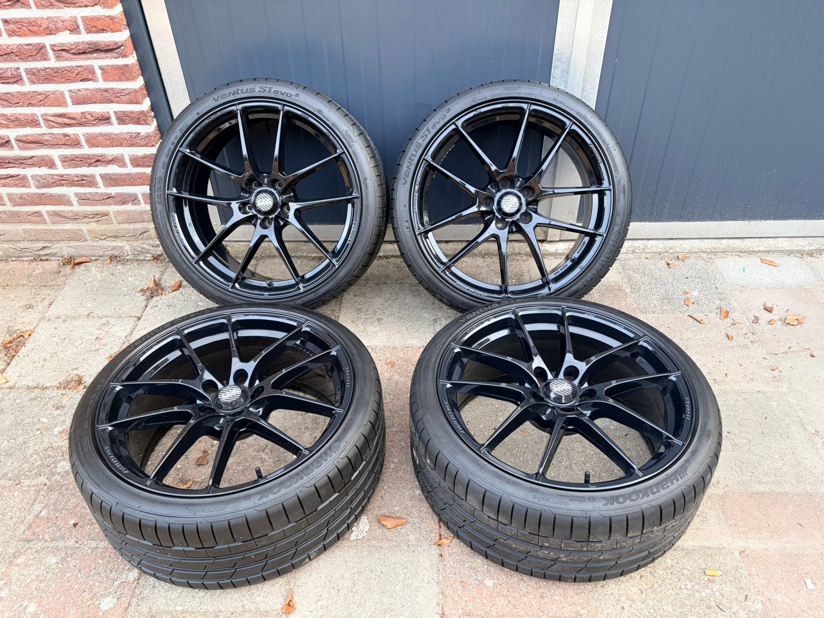 19 inch 5x112 OZ Leggera HLT met goede hankook, Auto-onderdelen, Banden en Velgen, Ophalen, 19 inch, Zomerbanden, Banden en Velgen
