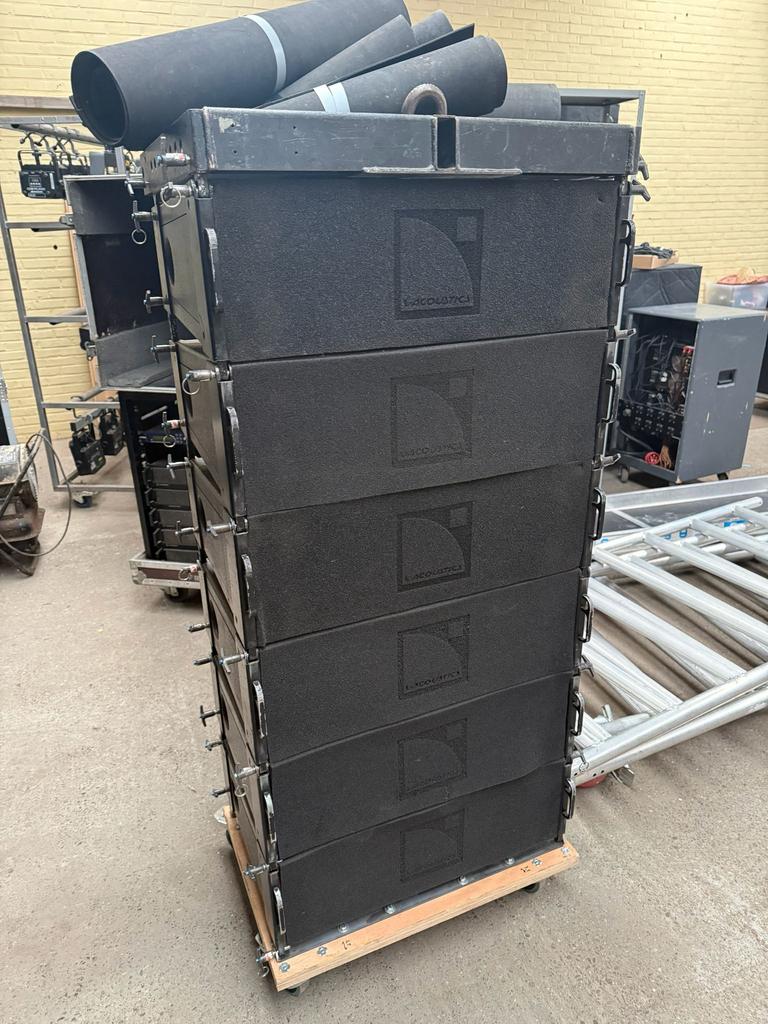 L-acoustics dv dosc/ dv sub set, Gebruikt, Overige typen, 120 watt of meer, Ophalen