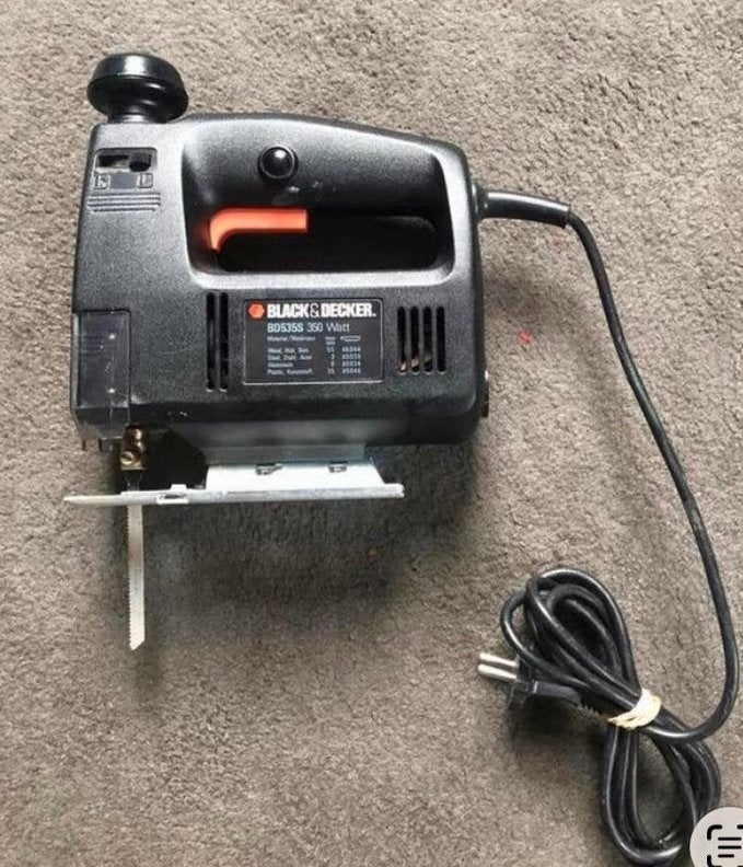 Black & Decker Decoupeerzaag - Werkt perfect!, Ophalen of Verzenden, Gebruikt, Decoupeerzaag