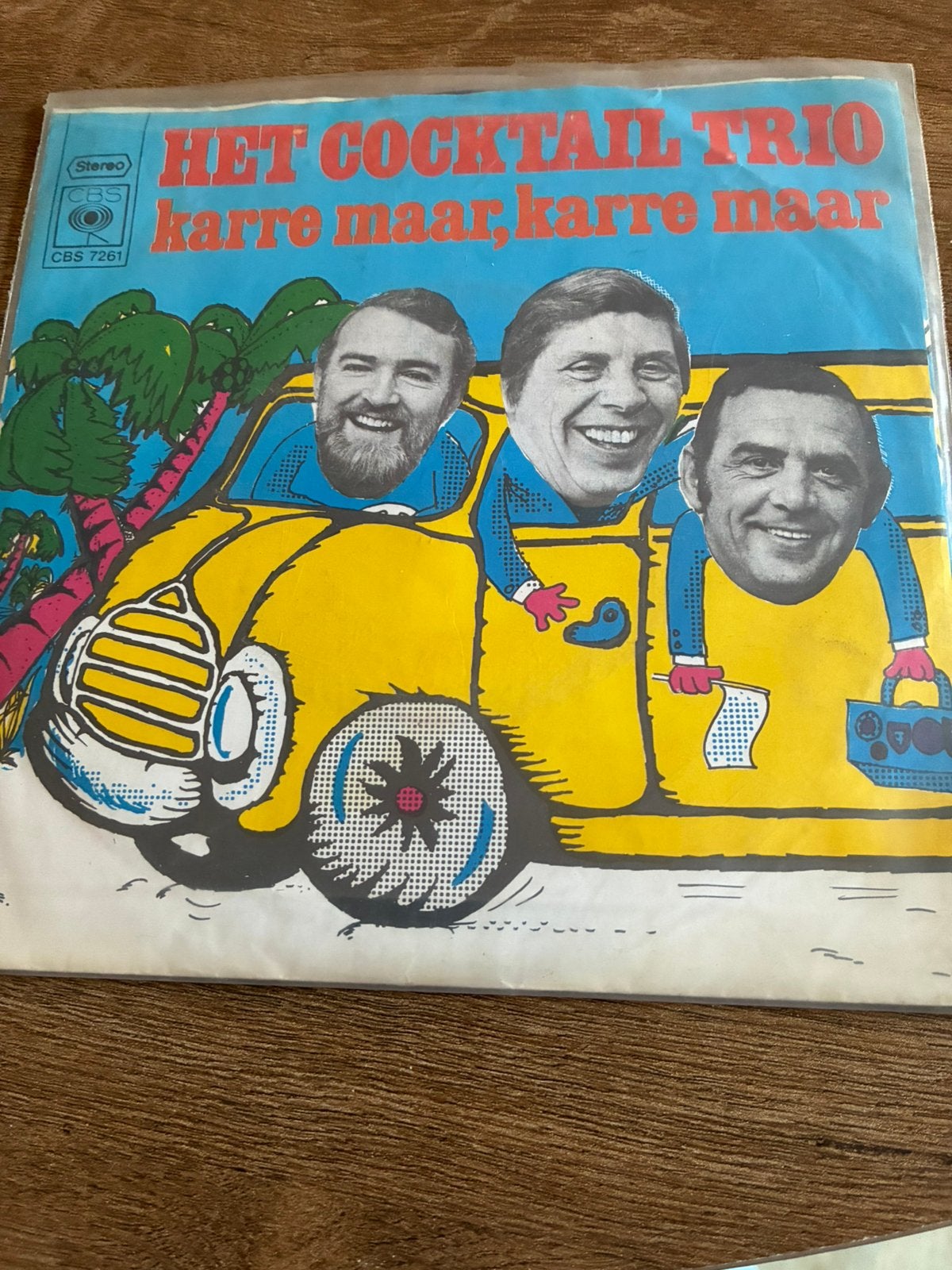 Het cocktail trio, Verzenden, Gebruikt, 7 inch, Levenslied of Smartlap