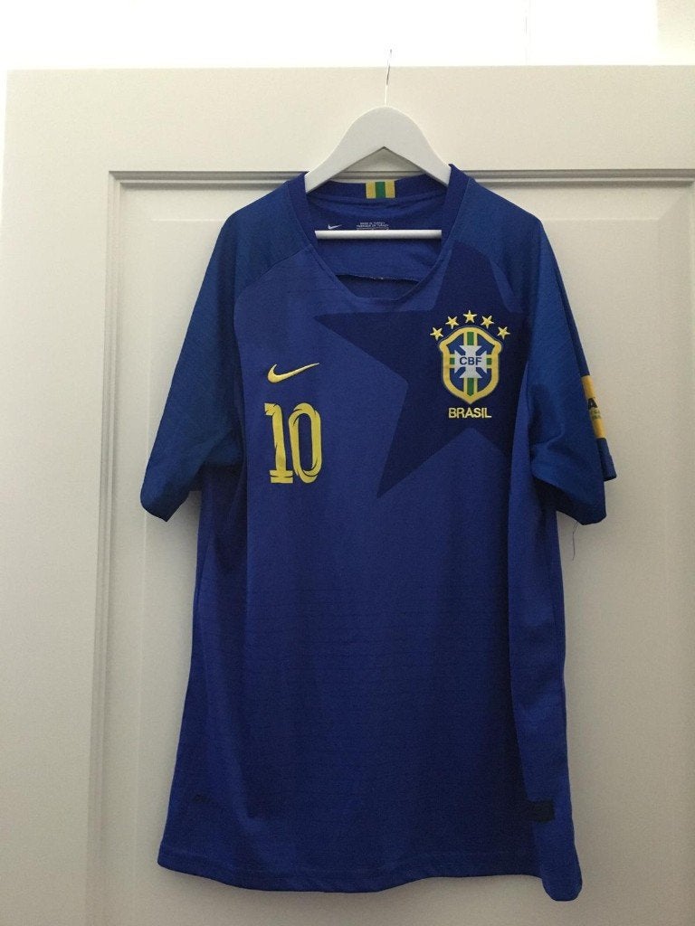 #VSS45 Voetbalshirt Neymar (Brazilië) te koop!! Maat S, Maat S, Verzenden, Nieuw, Shirt