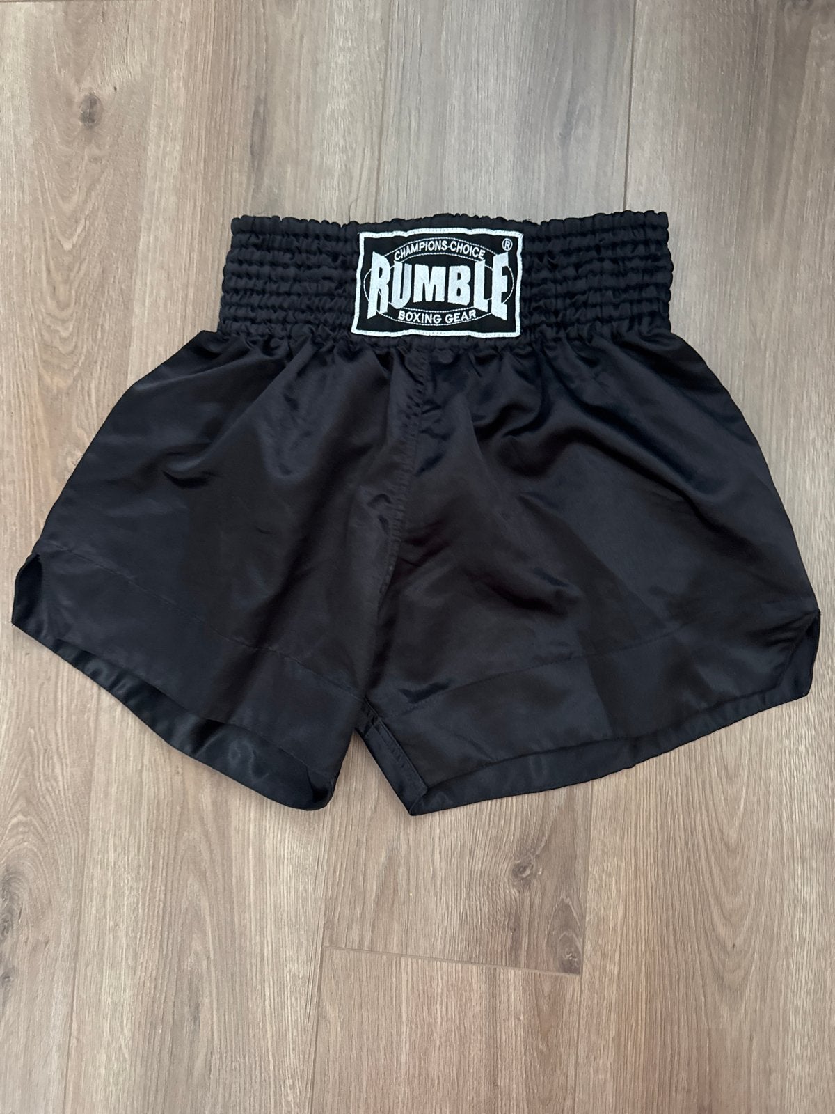 Rumble Boxing Gear Boksbroekje - Zwart maat L, Overige, Zo goed als nieuw, Vechtsportkleding, Maat M