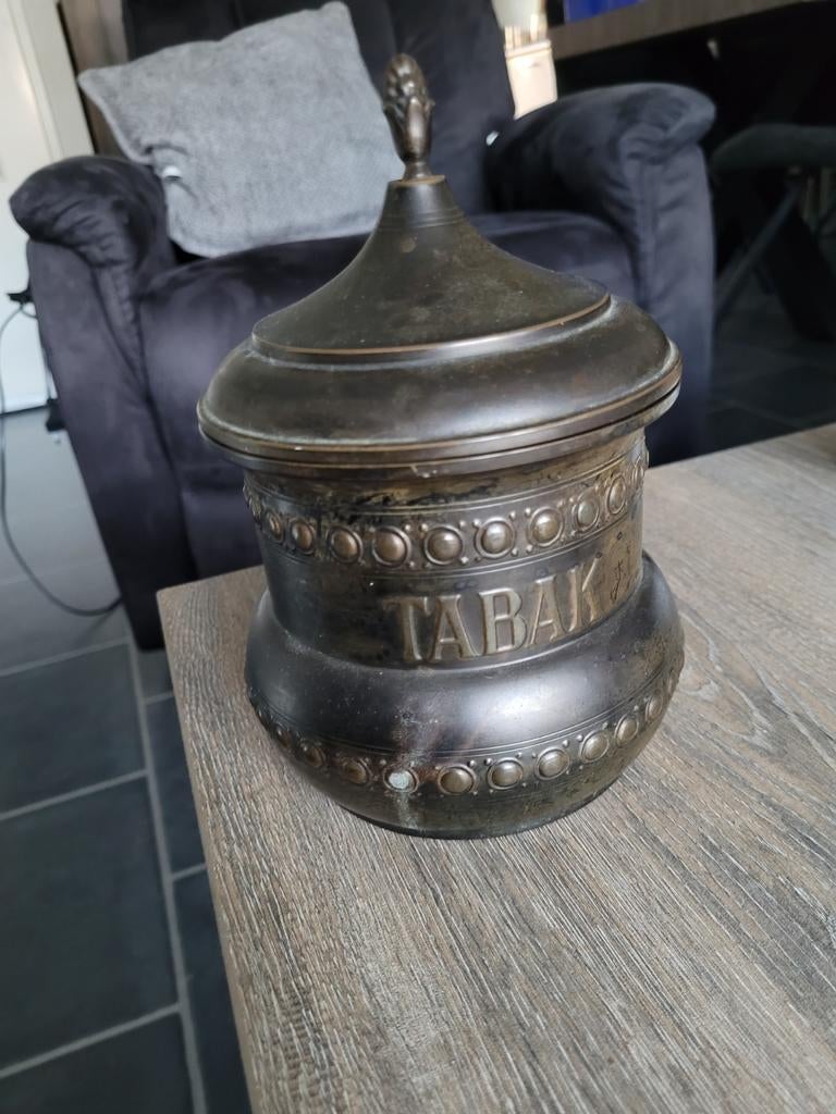 Antieke tabakspot in goede staat, Ophalen of Verzenden