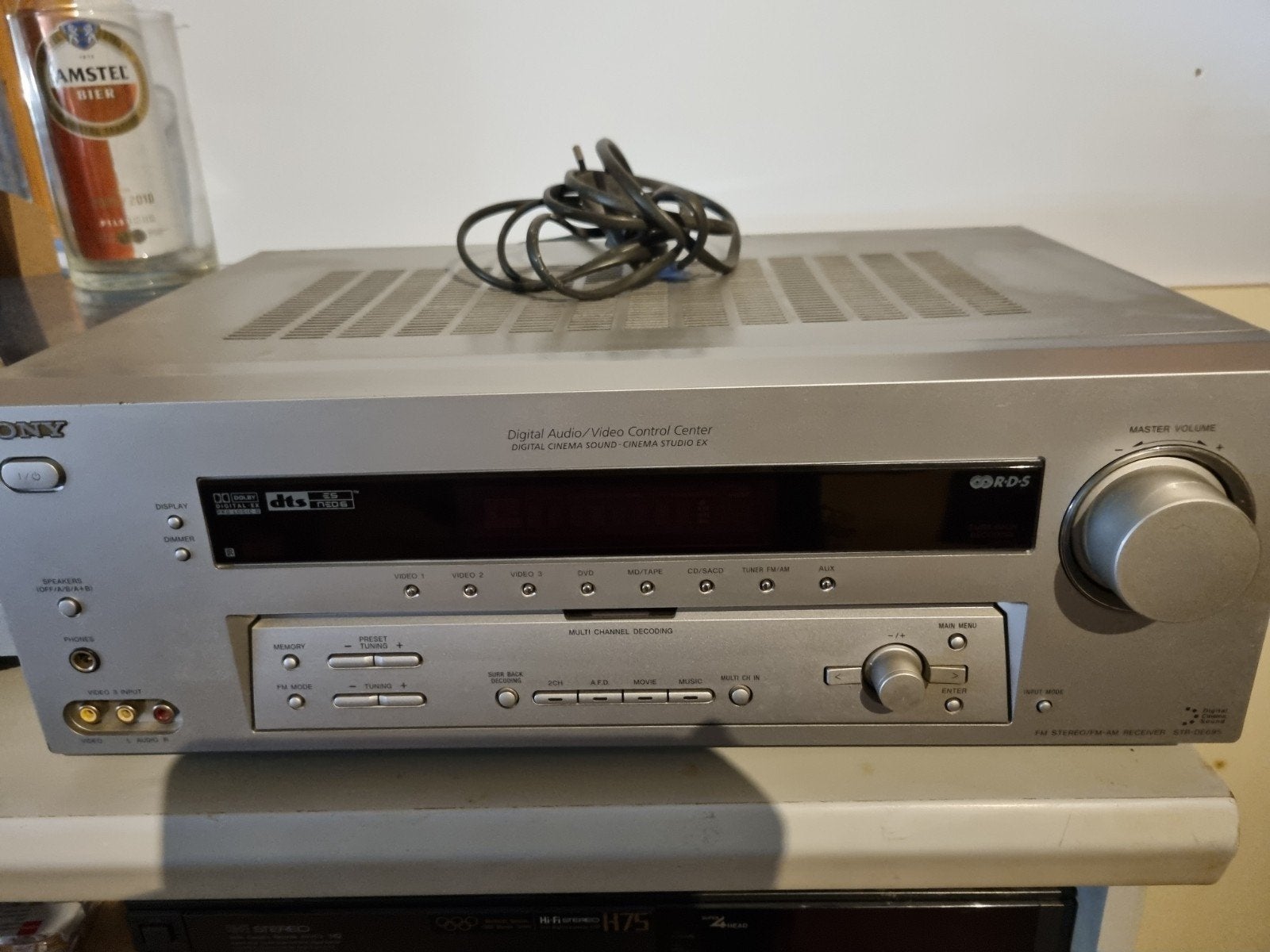 Sony STR-DE695 FM Stereo/FM-AM Receiver - Zilver, Ophalen, Sony, 120 watt of meer, Gebruikt