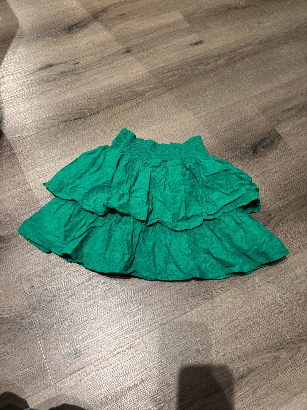 Groen rokje maat S Amy & Ivy, Ophalen of Verzenden, Zo goed als nieuw, Maat 36 (S), Boven de knie