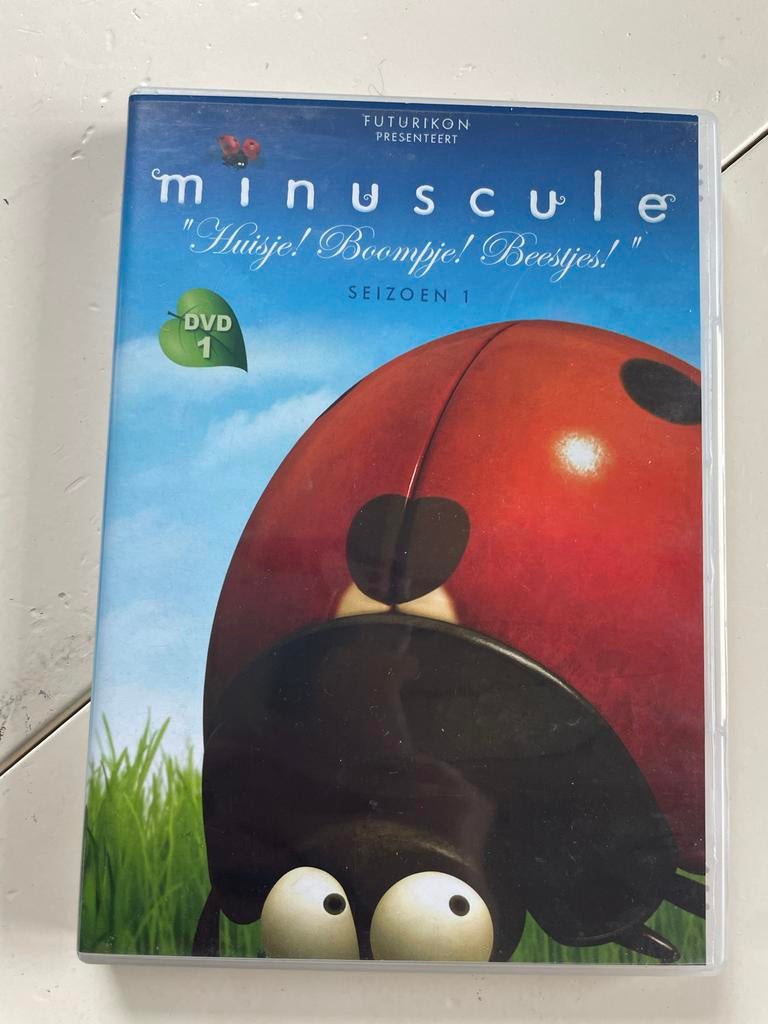 Minuscule Seizoen 1 DVD - Huisje! Boompje! Beestjes!, Gebruikt, Alle leeftijden, Ophalen of Verzenden, Tv fictie