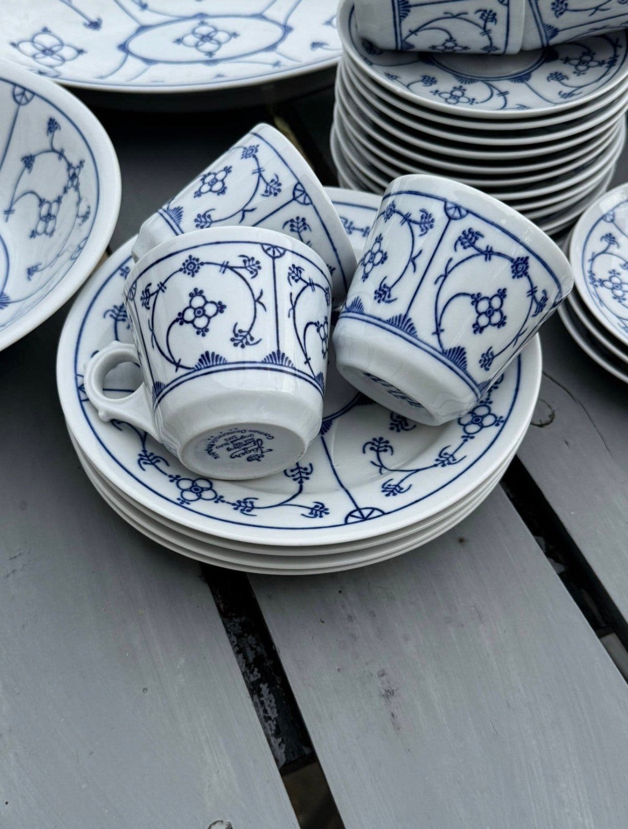 Original Blau Saks servies – Zeer goede staat, Ophalen