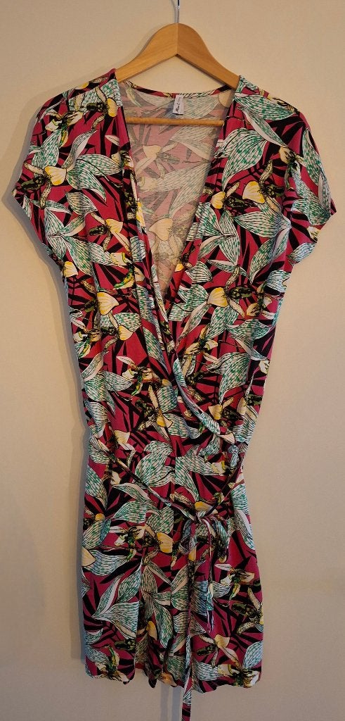Leuke zomer jumpsuit van het merk Miss Etam, maat XL, Kleding | Dames, Overige kleuren, Maat 46/48 (XL) of groter, Nieuw, Ophalen of Verzenden
