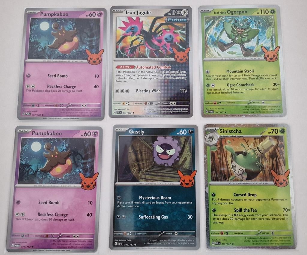 Pokémon Kaarten- Trick order Trade set, Ophalen of Verzenden, Gebruikt, Meerdere kaarten