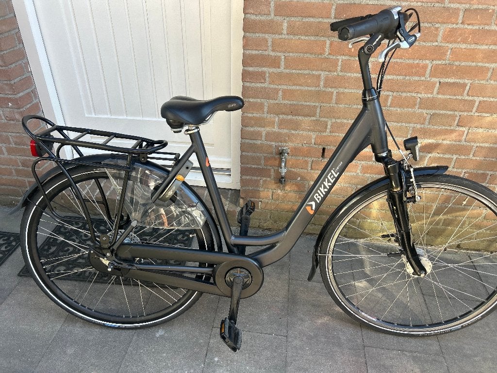 damesfiets, Fietsen en Brommers, Fietsen | Dames | Damesfietsen, 53 tot 56 cm, Versnellingen, Zo goed als nieuw, Trommelrem