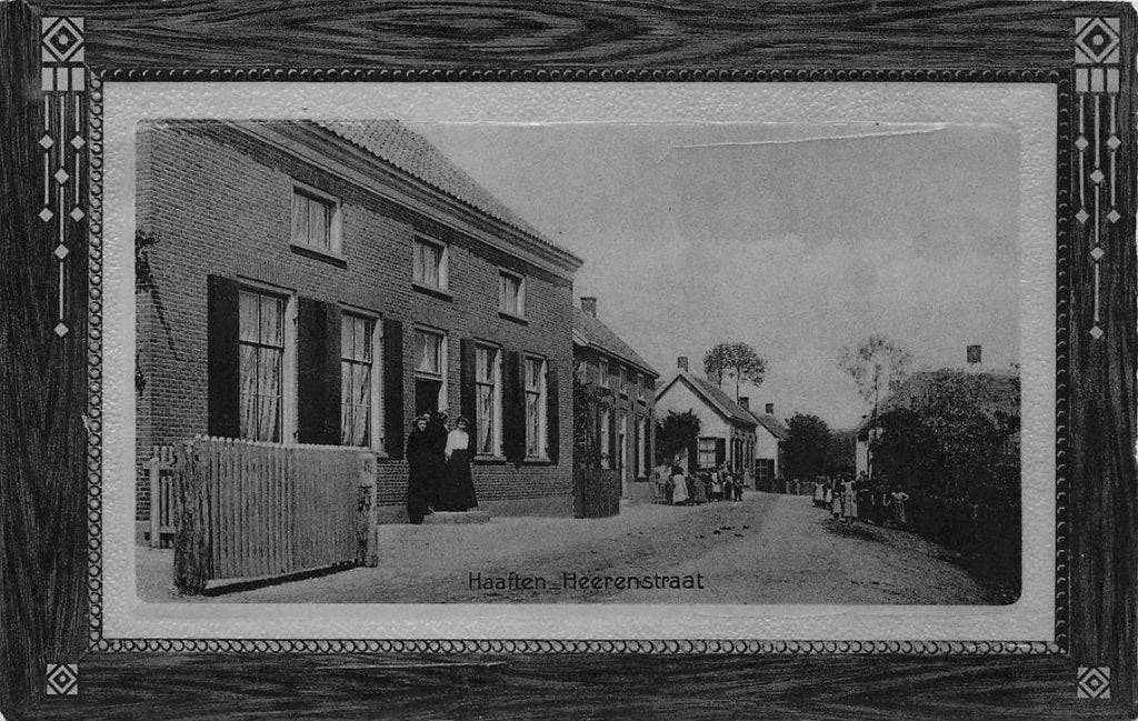 702-408-013 Haaften Heerenstraat, Verzamelen, Verzenden, Voor 1920, Gelderland