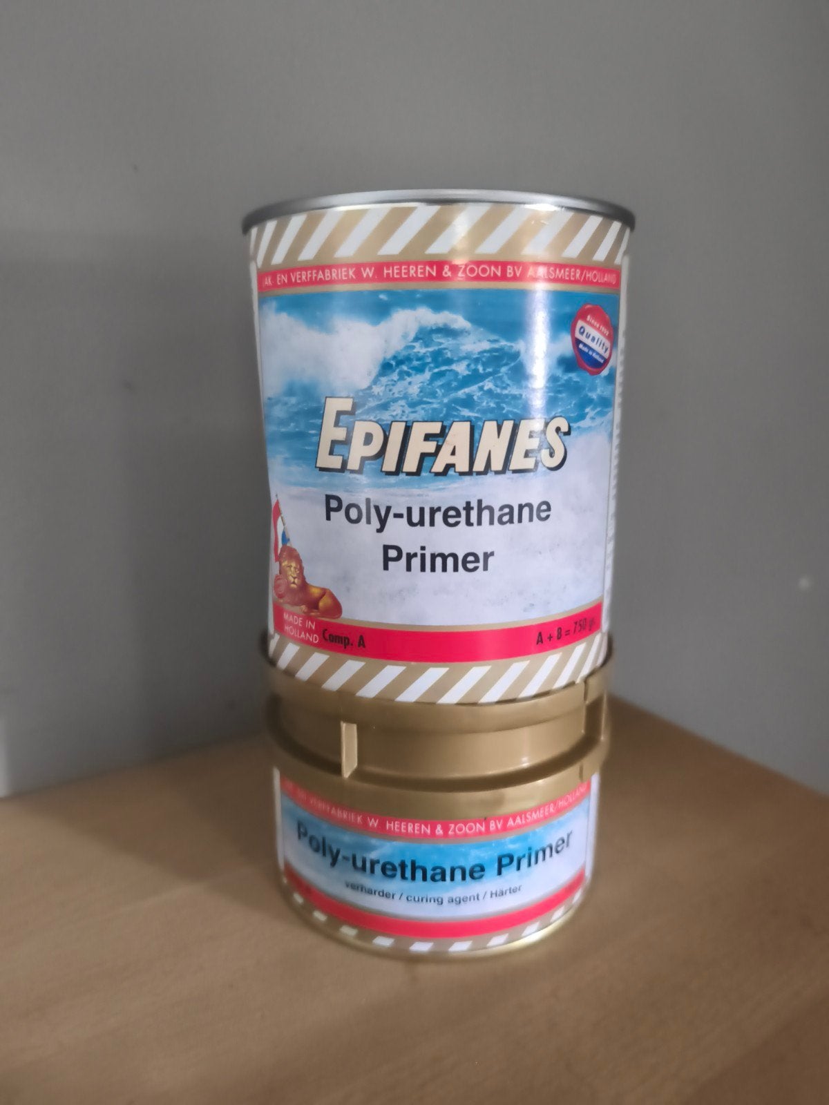 Epifanes Poly-urethane Primer - Nieuw, Doe-het-zelf en Verbouw, Verf, Beits en Lak, Wit, Nieuw, Ophalen of Verzenden, Verf