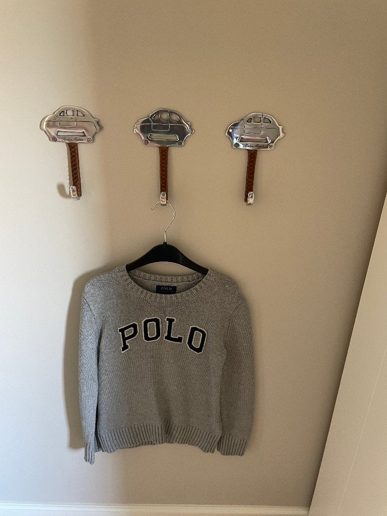 Trui grijs Ralph Lauren maat 128, Ophalen, Trui of Vest, Zo goed als nieuw, Jongen