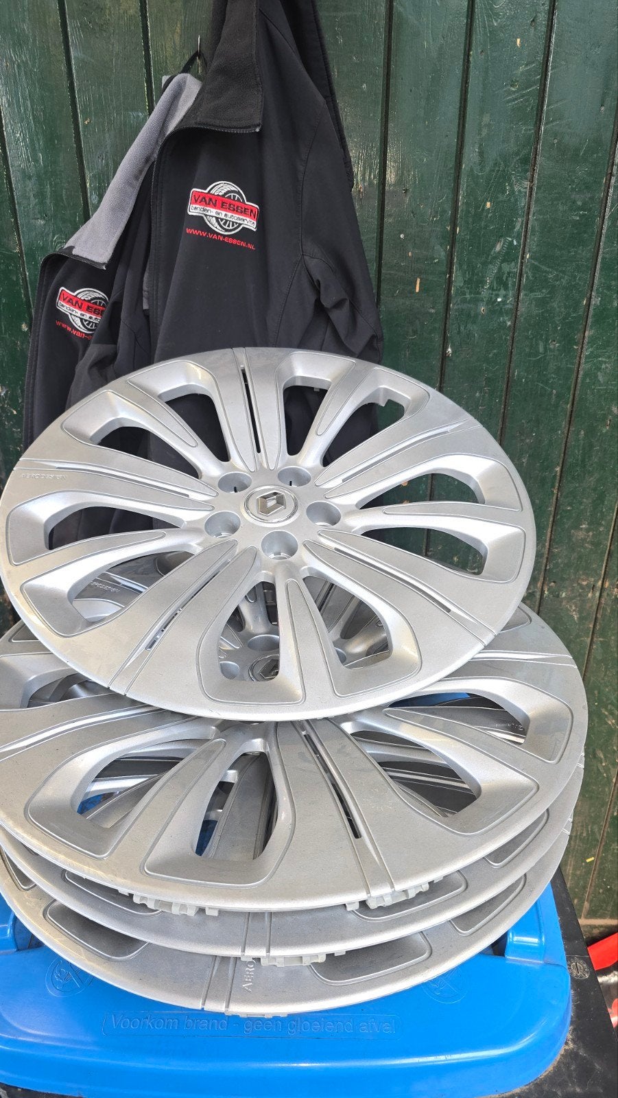 20 inch Renault AeroDesign wieldoppen, Auto diversen, Ophalen of Verzenden, Gebruikt