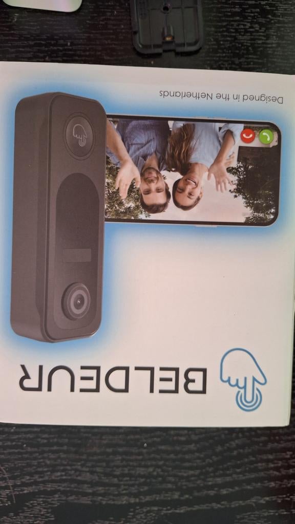 Camera deurbel, Huis en Inrichting, Ophalen, Bewegingsdetectiesensor, Zo goed als nieuw, Draadloos