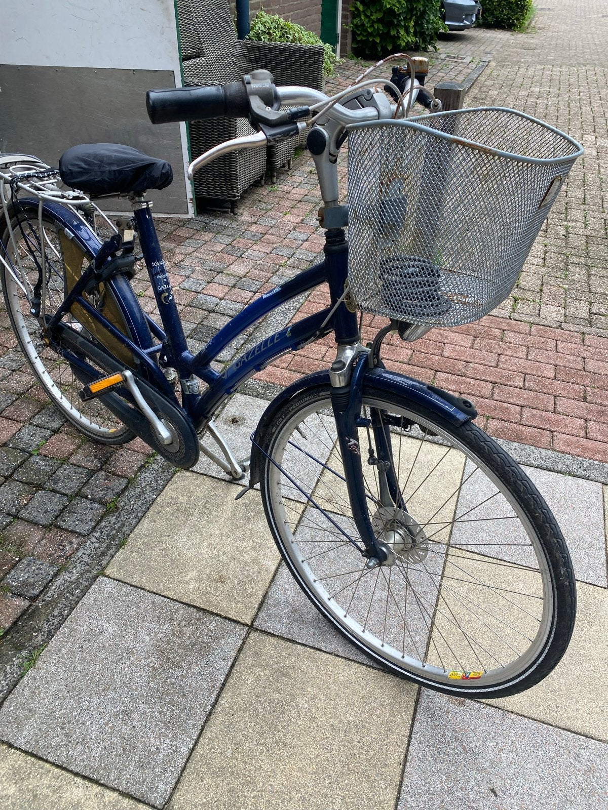 Gazelle damesfiets met mand - Gebruikt, Ophalen, Gebruikt, Versnellingen, 50 tot 53 cm